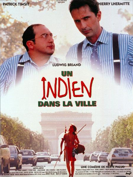 Affiche Un Indien Dans La Ville 60x80cm Intemporel